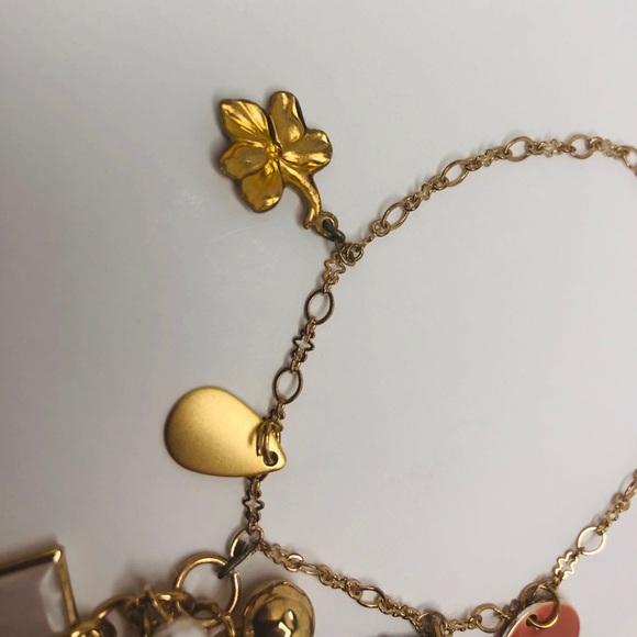 Gold Charm Bracelet - Picture 5 of 9